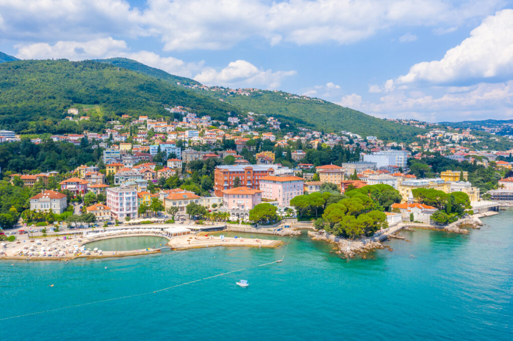 Coasta din Opatija, Croatia